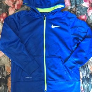 Nike therma fit zip up hoodie / sweater